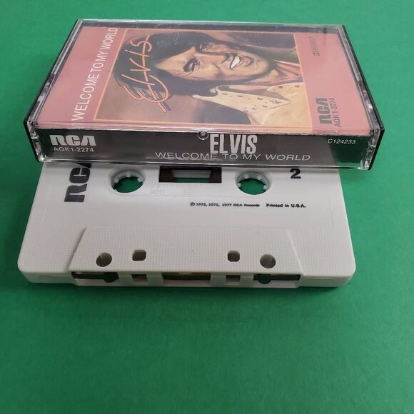 Elvis Presley – Welcome to My World Cassette Album RCA 1977 - Picture 5 of 5